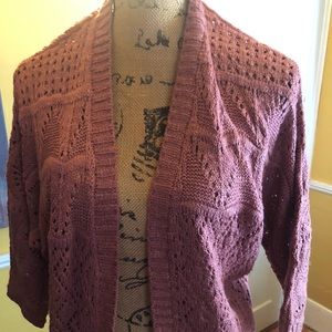Lavender Shrug